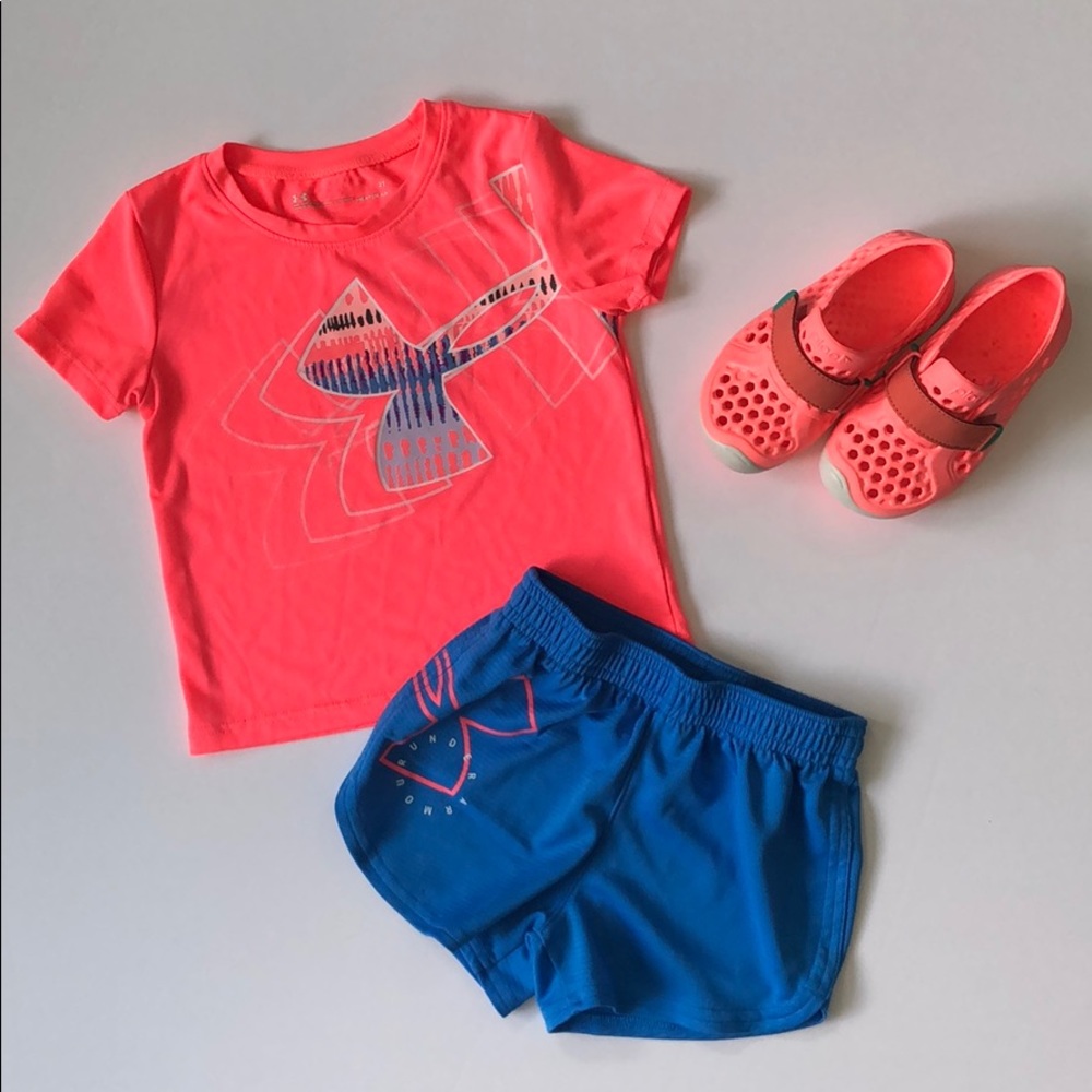 UA Under Armour Tee & Short Set